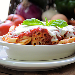 Upper Crust Oceanside Baked Ziti